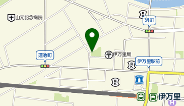 蓮池児童公園公衆便所の地図画像