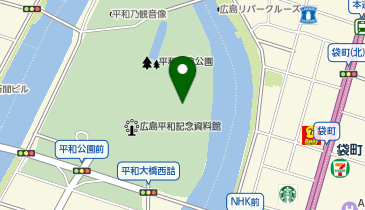 公衆トイレの地図画像