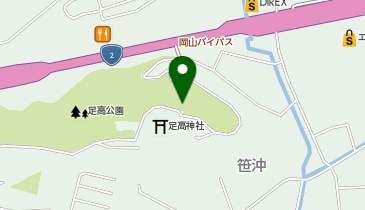 便所の地図画像
