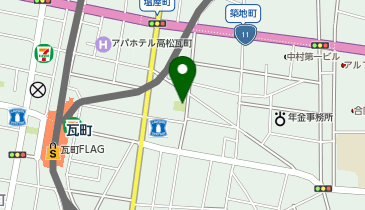 公衆トイレの地図画像