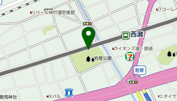 公衆トイレの地図画像