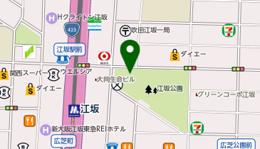 公衆トイレの地図画像