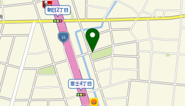 大赤見公園内公衆便所の地図画像