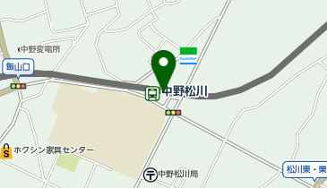 松川駅前公衆トイレの地図画像
