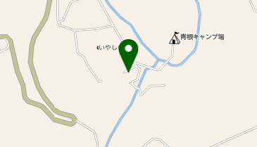 青根キャンプ場トイレの地図画像