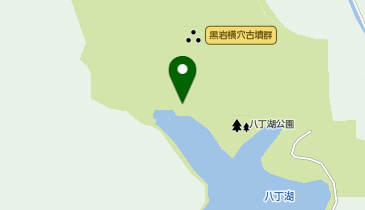 八丁湖公園公衆トイレの地図画像