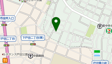 公衆トイレの地図画像