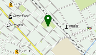 公衆トイレの地図画像