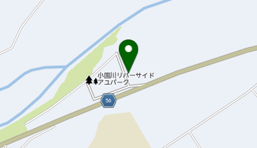 アユパーク公衆用トイレの地図画像