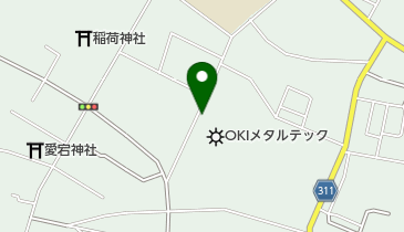 公衆トイレの地図画像