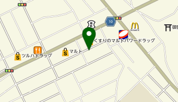 公衆トイレの地図画像