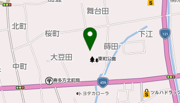 公衆トイレの地図画像