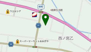 公衆トイレの地図画像