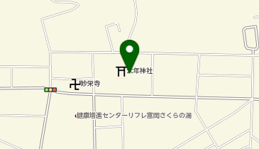 公衆トイレの地図画像