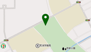 笠間市福原駅前トイレの地図画像