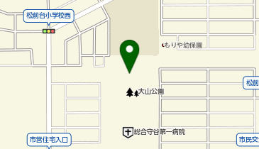 公衆トイレの地図画像