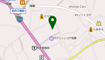 公衆トイレの地図画像