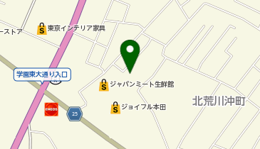 公衆トイレの地図画像