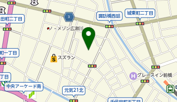 公衆トイレの地図画像