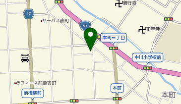 公衆トイレの地図画像