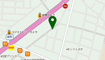 公衆トイレの地図画像