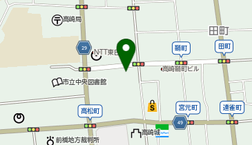 車椅子用トイレの地図画像