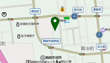 車椅子用トイレの地図画像