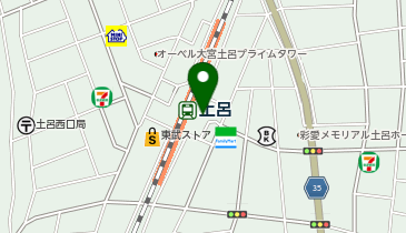 公衆トイレの地図画像