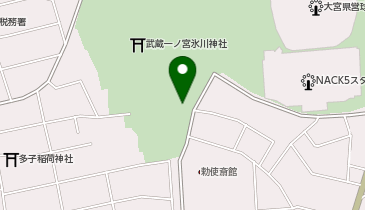 公衆トイレの地図画像