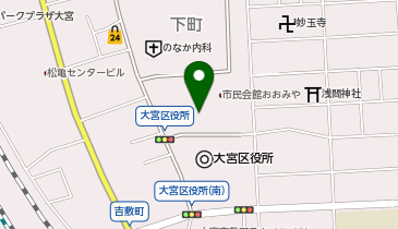 公衆トイレの地図画像