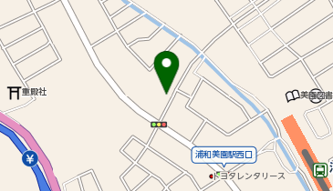 公衆トイレの地図画像