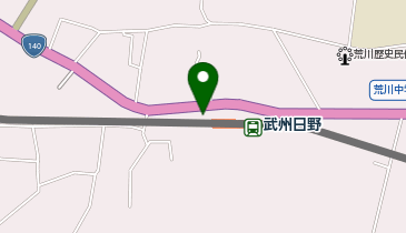 武州日野駅公衆トイレの地図画像