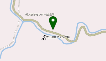 大日堂観光トイレの地図画像