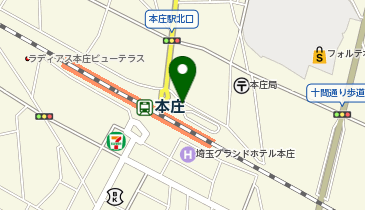 花ハス園観光トイレの地図画像