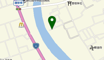 赤沢公衆トイレの地図画像