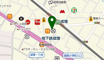 公衆トイレの地図画像