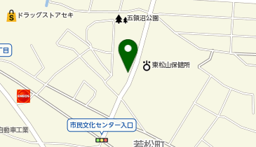 公衆トイレの地図画像