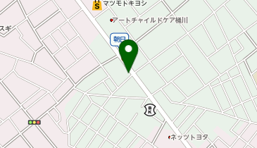 公衆トイレの地図画像