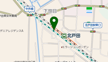 公衆トイレの地図画像