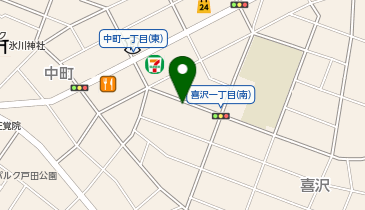公衆トイレの地図画像
