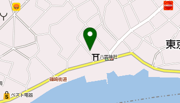 公衆トイレの地図画像