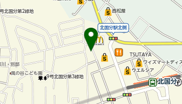 公衆トイレの地図画像