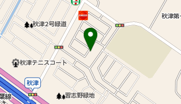 公衆トイレの地図画像