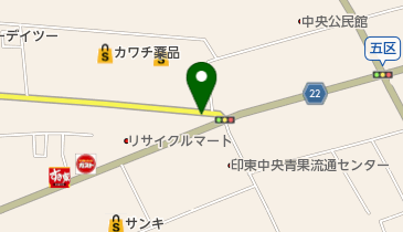 公衆トイレの地図画像