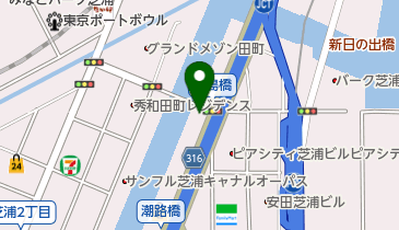 公衆トイレの地図画像