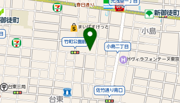公衆トイレの地図画像