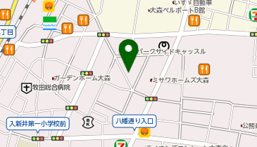 公衆トイレの地図画像