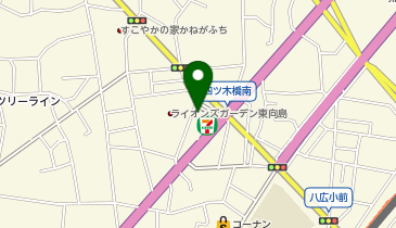 公衆トイレの地図画像