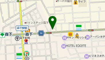 公衆トイレの地図画像