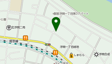 公衆トイレの地図画像